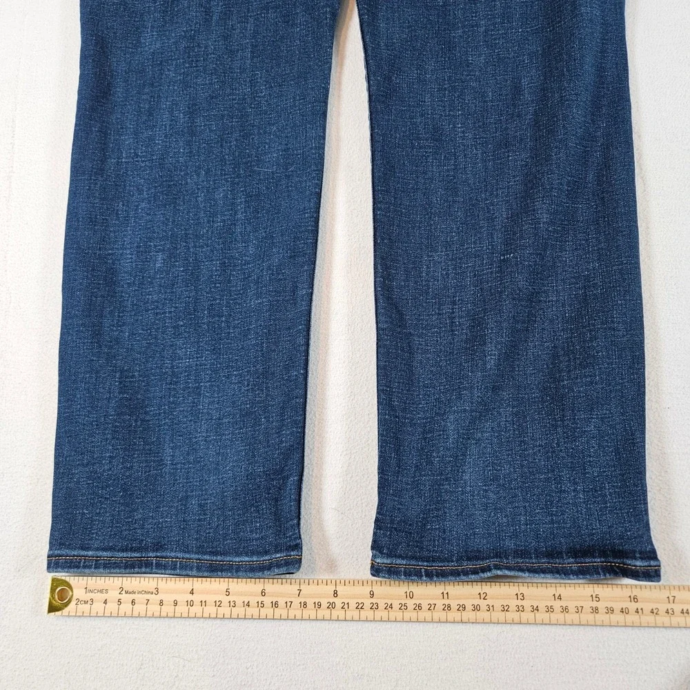 Lucky‎ Brand 121 Slim Jeans Mens 38x30 Dark Blue Denim Stretch 7MP10198